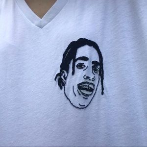 Asap Rocky Hand Embroidered Shirt